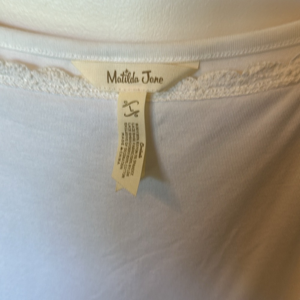 Matilda Jane Off White Top Extender - Picture 4 of 4
